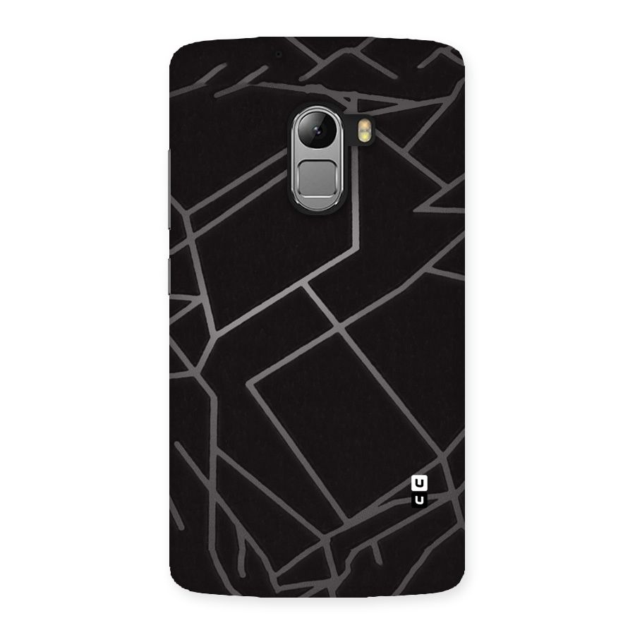 Silver Angle Design Back Case for Lenovo K4 Note