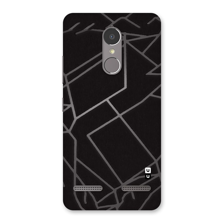 Silver Angle Design Back Case for Lenovo K6