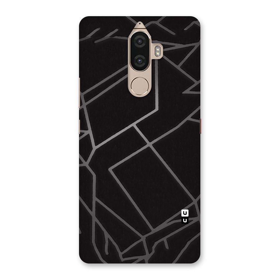 Silver Angle Design Back Case for Lenovo K8 Note