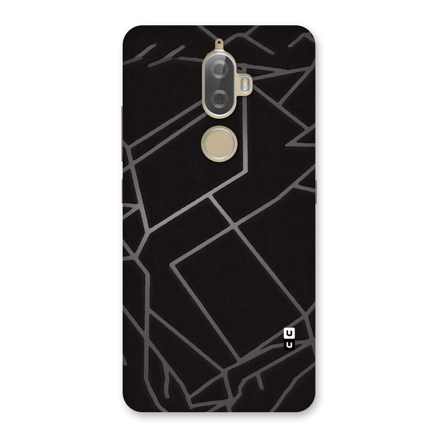 Silver Angle Design Back Case for Lenovo K8 Plus