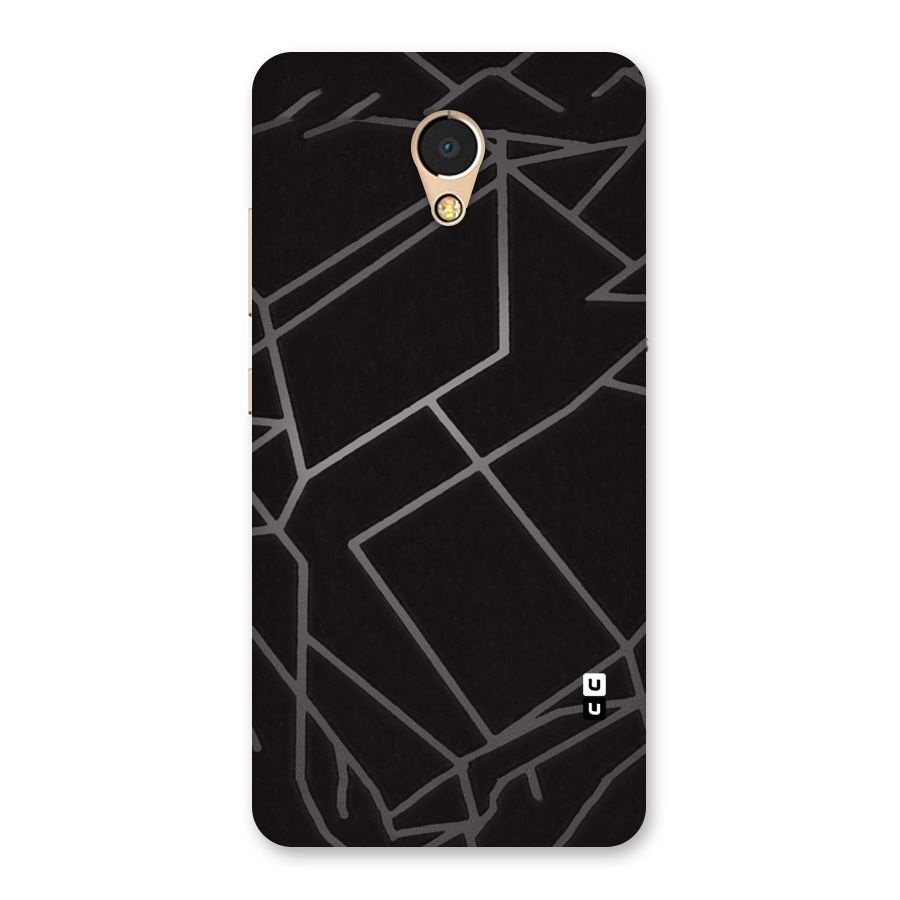 Silver Angle Design Back Case for Lenovo P2