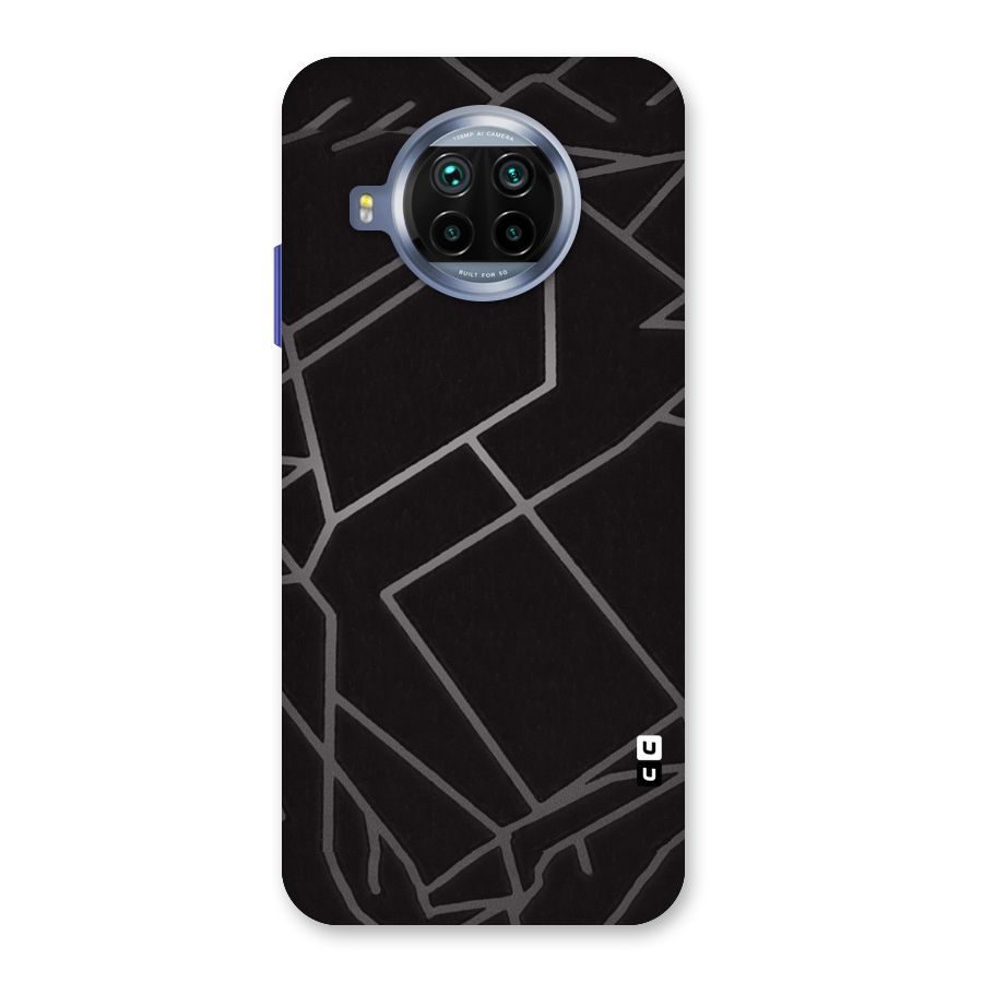 Silver Angle Design Back Case for Mi 10i