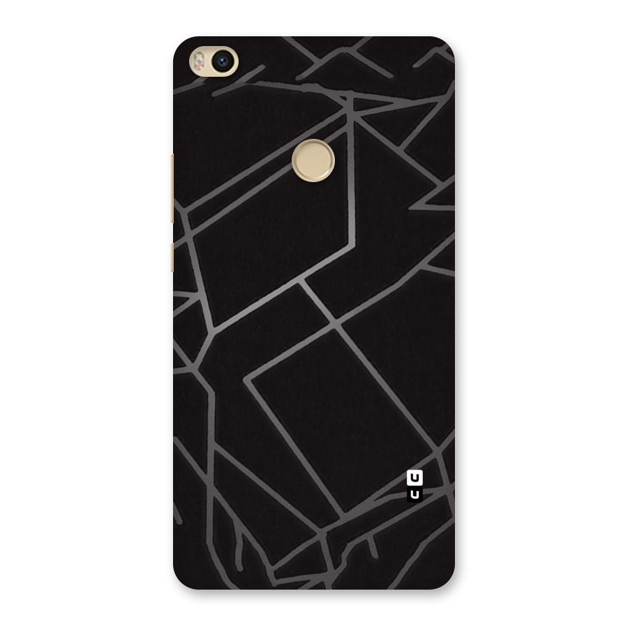 Silver Angle Design Back Case for Mi Max 2