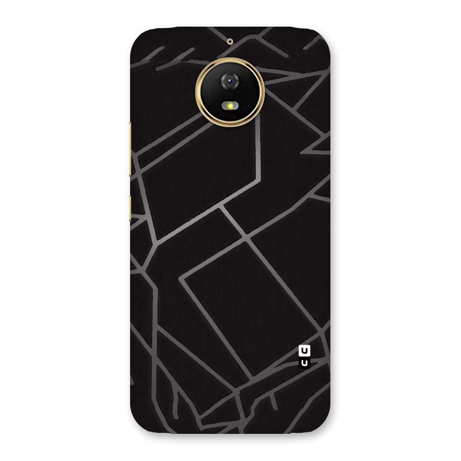 Silver Angle Design Back Case for Moto G5s