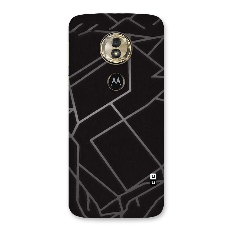 Silver Angle Design Back Case for Moto G6 Play