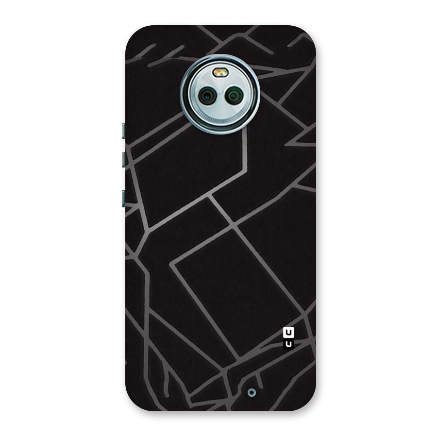 Silver Angle Design Back Case for Moto X4