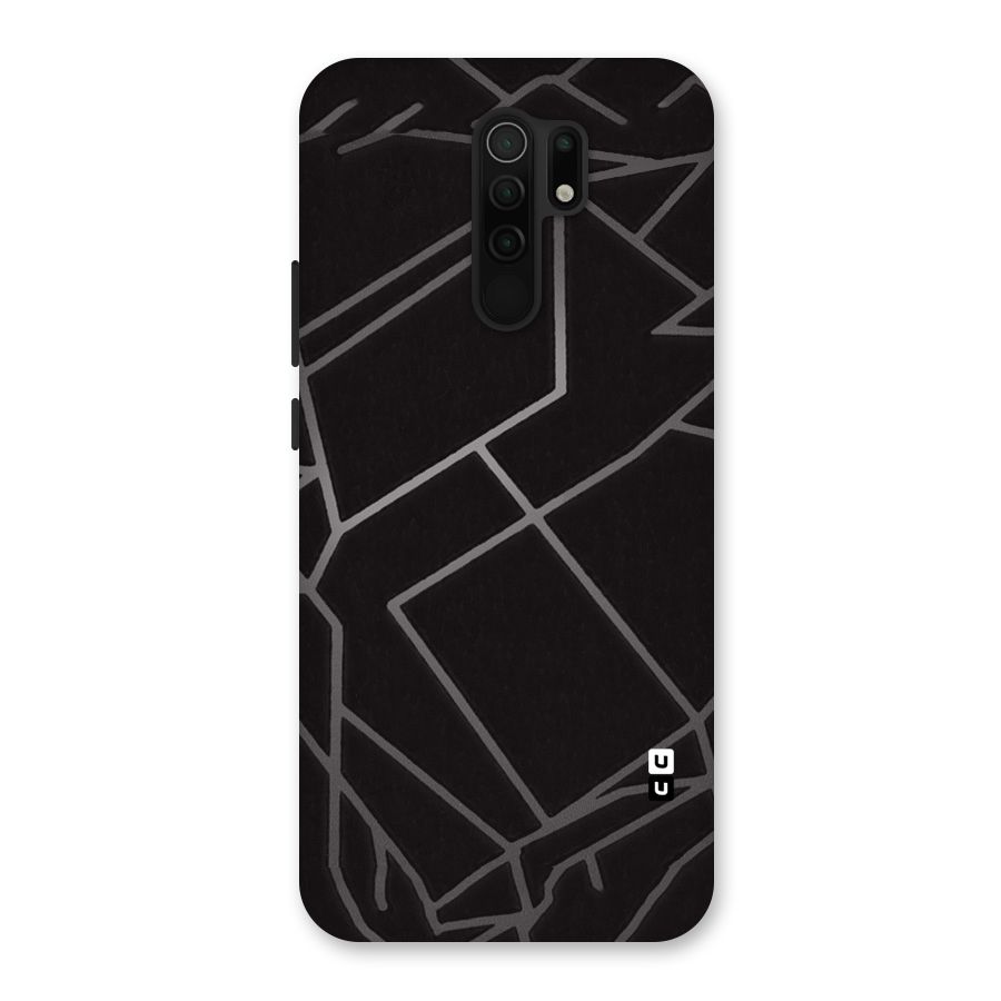 Silver Angle Design Back Case for Poco M2