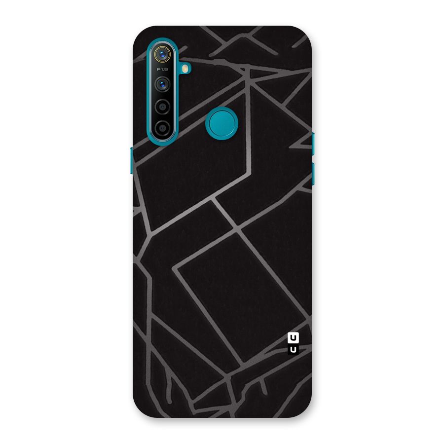 Silver Angle Design Back Case for Realme 5i