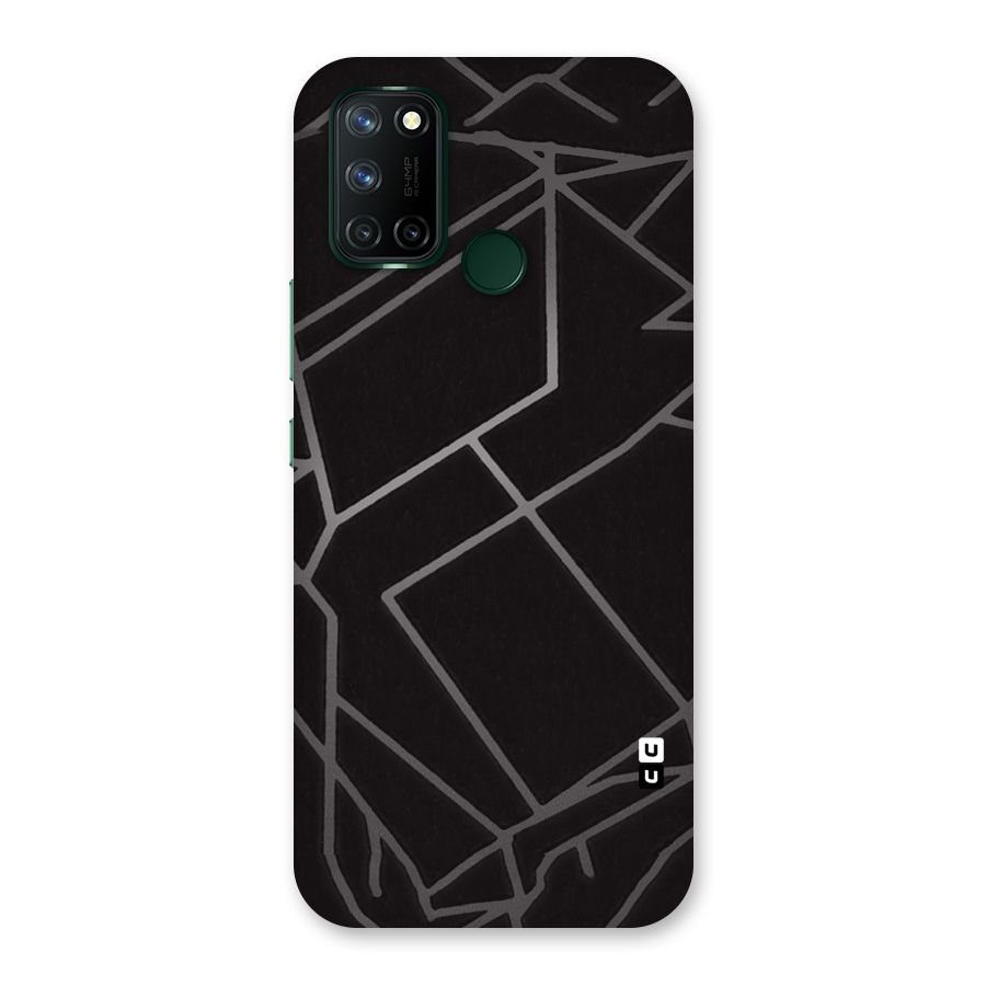 Silver Angle Design Back Case for Realme 7i