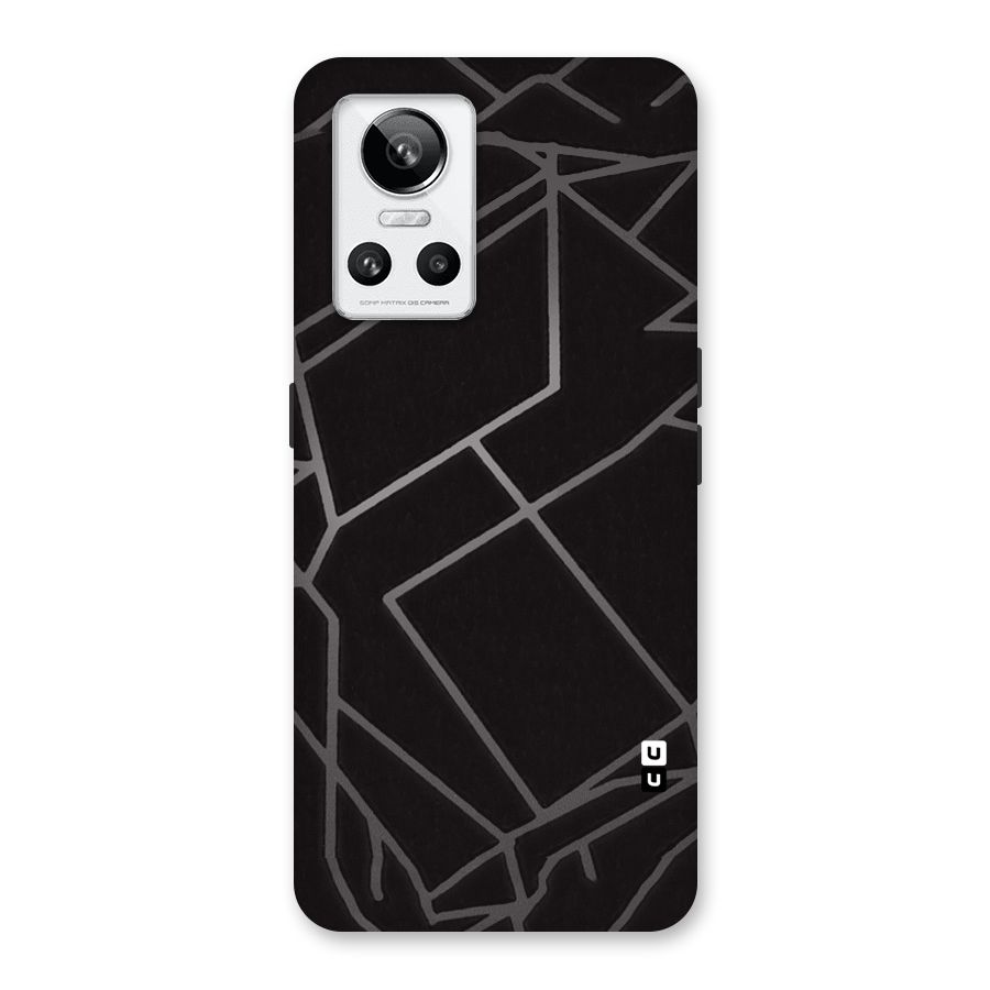 Silver Angle Design Back Case for Realme GT Neo 3