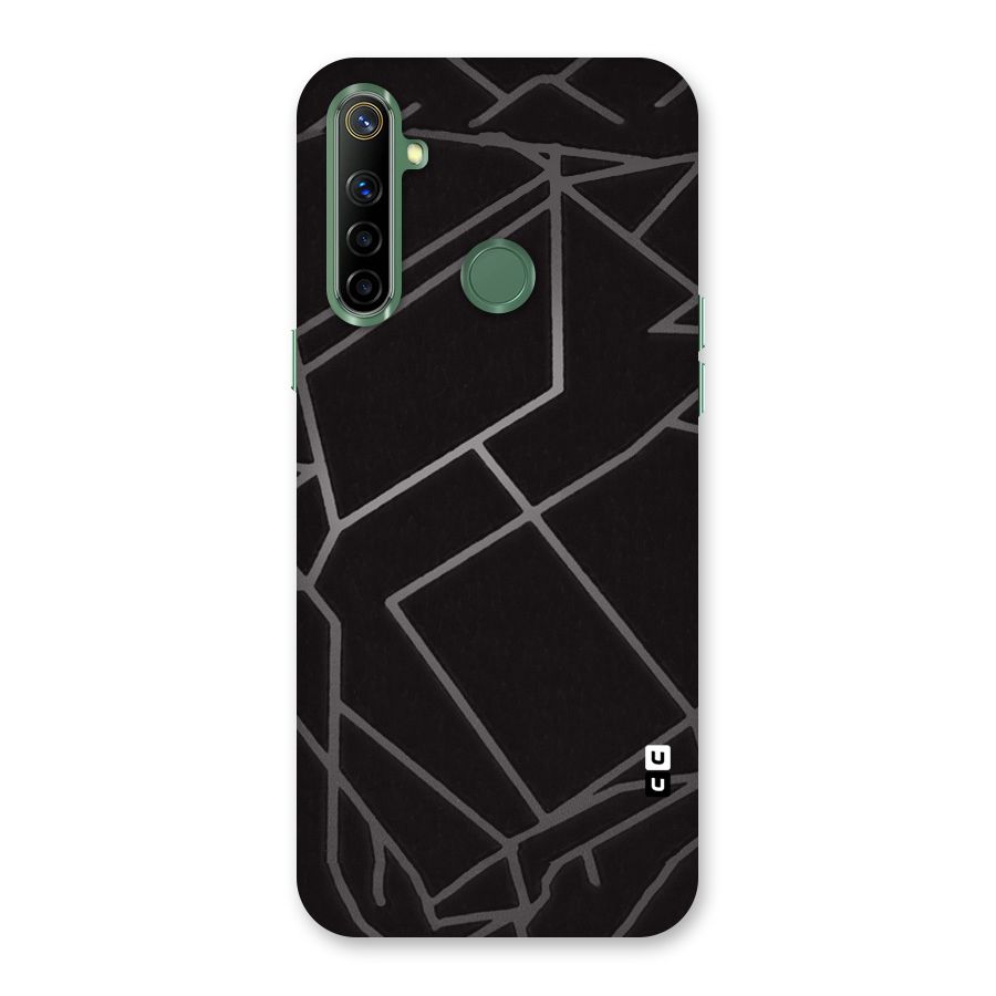 Silver Angle Design Back Case for Realme Narzo 10