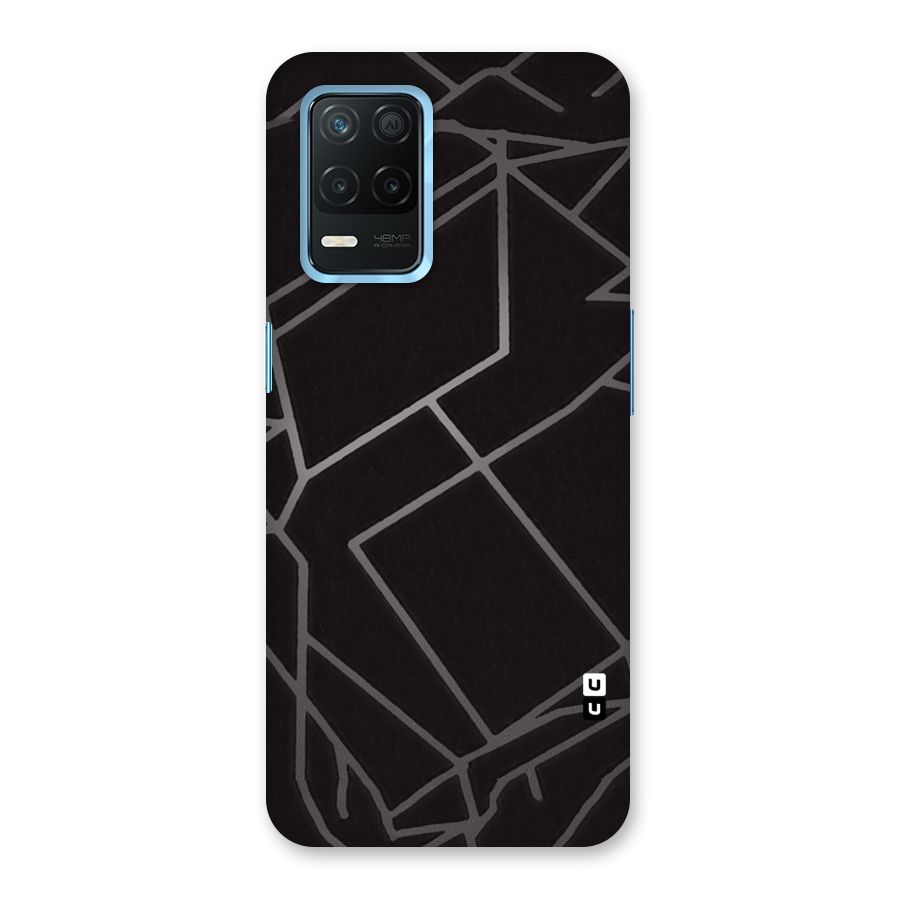 Silver Angle Design Back Case for Realme Narzo 30 5G
