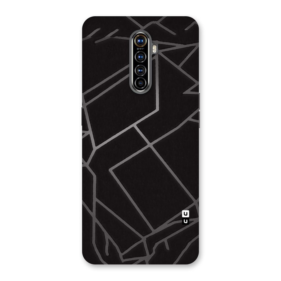 Silver Angle Design Back Case for Realme X2 Pro