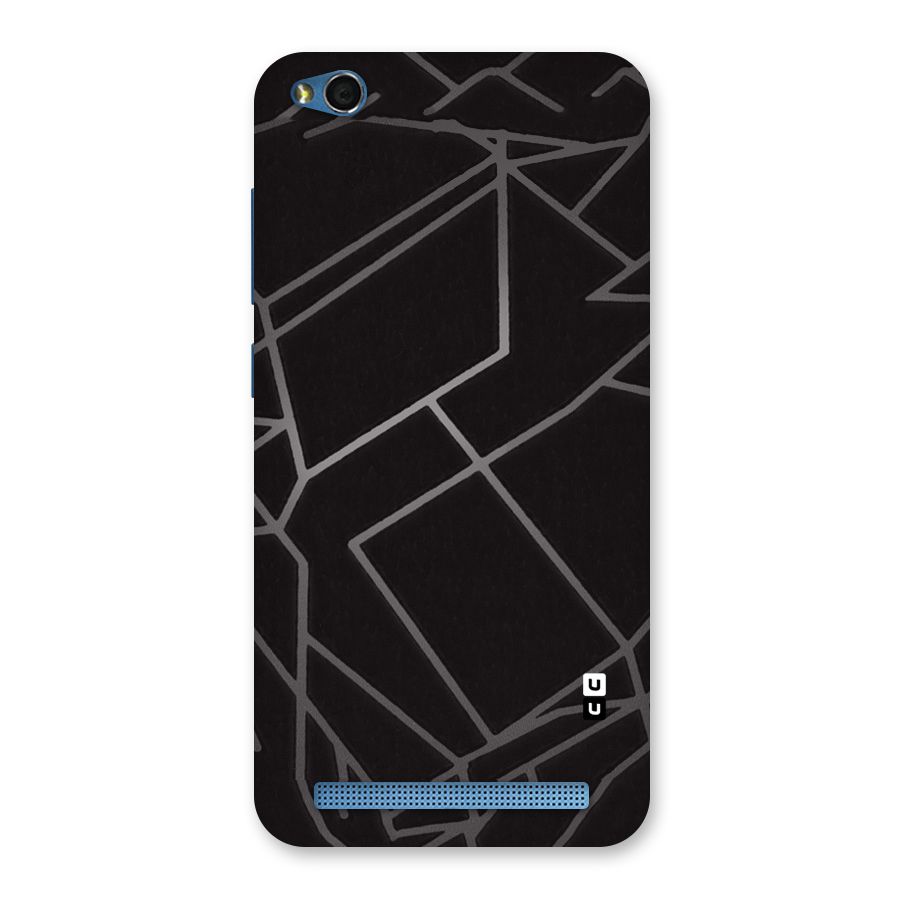 Silver Angle Design Back Case for Redmi 5A
