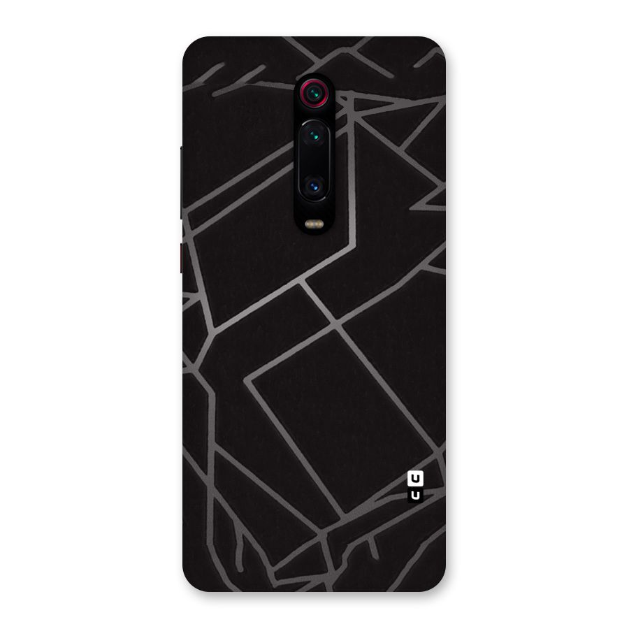 Silver Angle Design Back Case for Redmi K20 Pro
