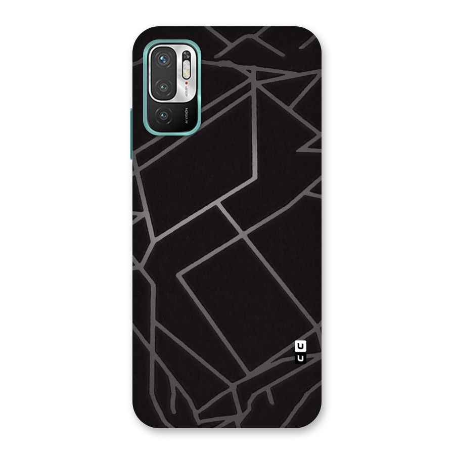 Silver Angle Design Back Case for Redmi Note 10T 5G