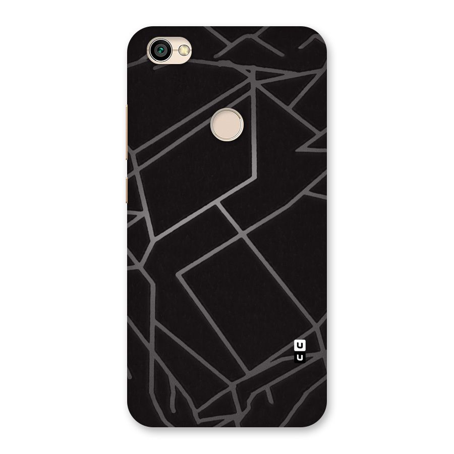 Silver Angle Design Back Case for Redmi Y1 2017