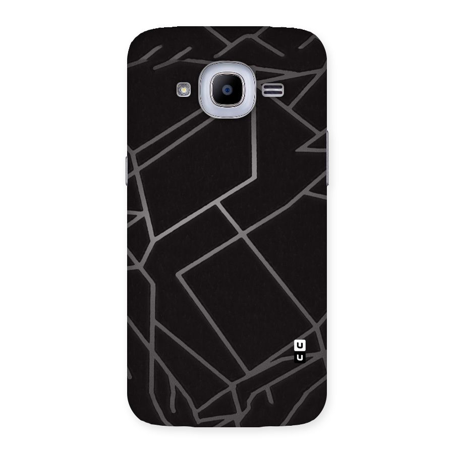 Silver Angle Design Back Case for Samsung Galaxy J2 2016