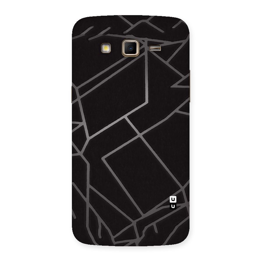 Silver Angle Design Back Case for Samsung Galaxy Grand 2