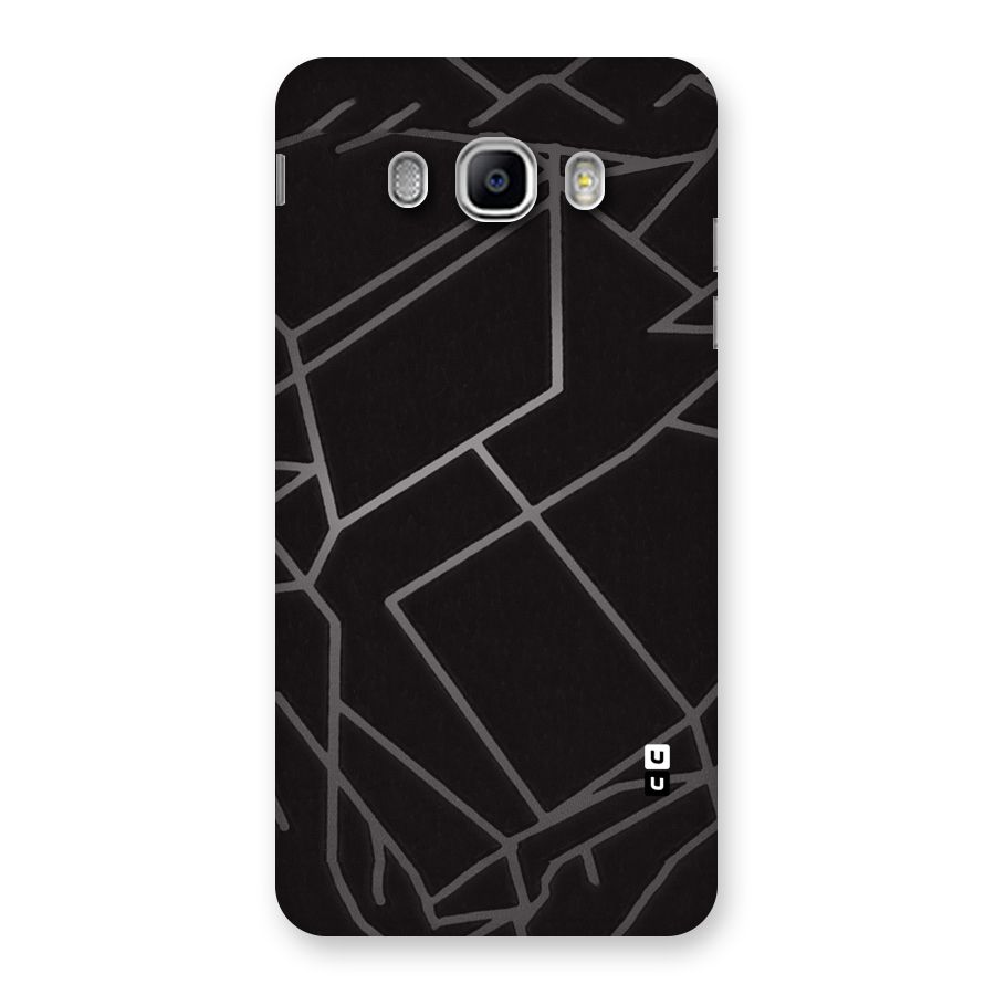 Silver Angle Design Back Case for Samsung Galaxy J5 2016