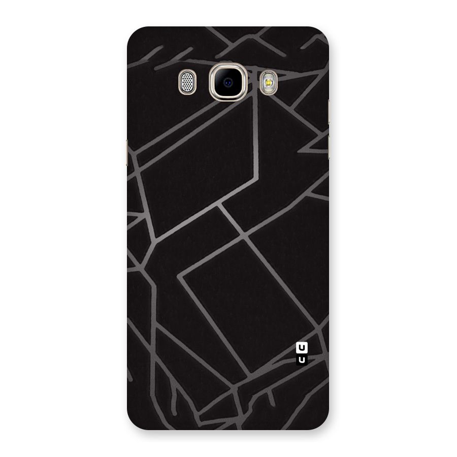 Silver Angle Design Back Case for Samsung Galaxy J7 2016