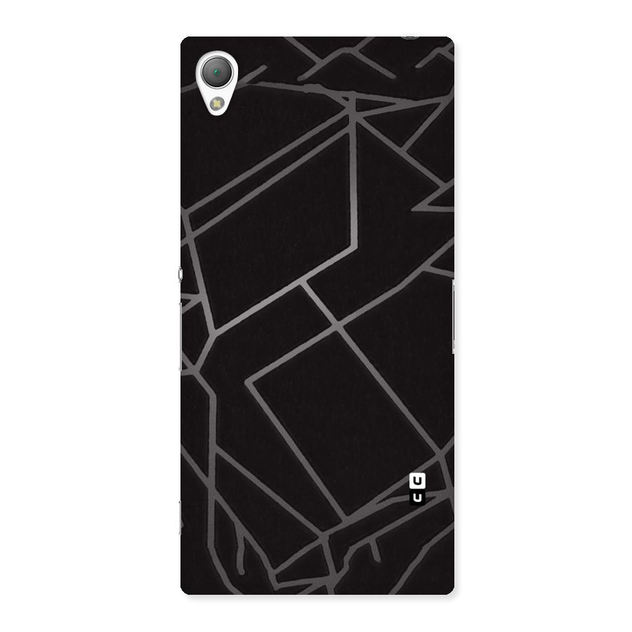 Silver Angle Design Back Case for Sony Xperia Z3