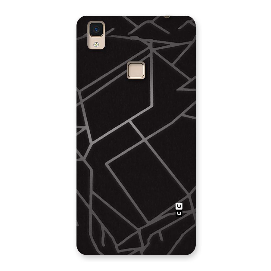 Silver Angle Design Back Case for V3 Max