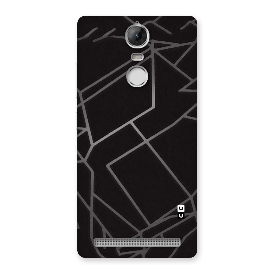 Silver Angle Design Back Case for Vibe K5 Note