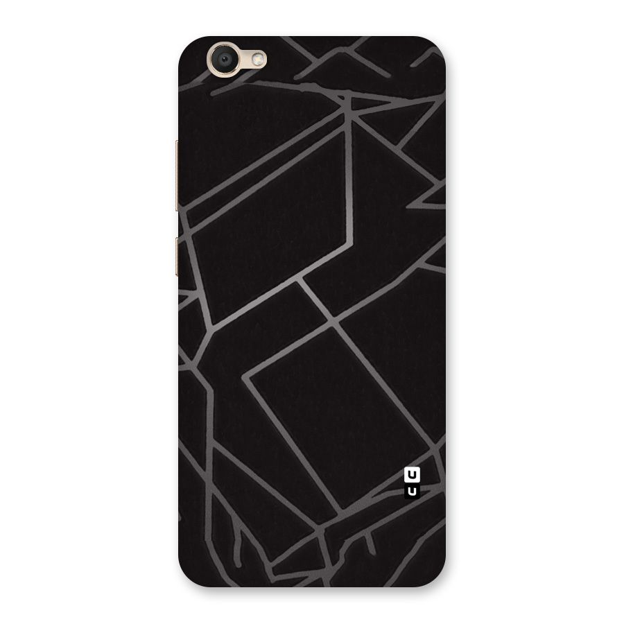 Silver Angle Design Back Case for Vivo V5