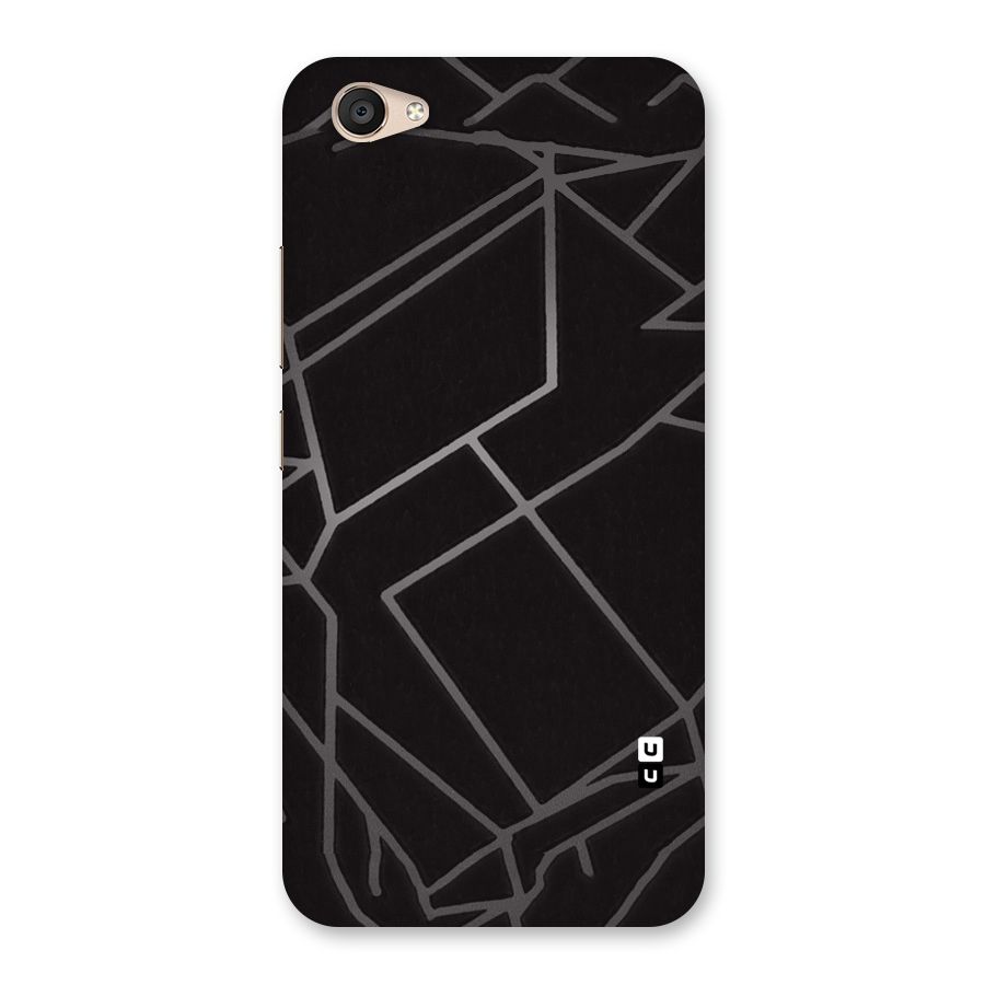Silver Angle Design Back Case for Vivo V5 Plus