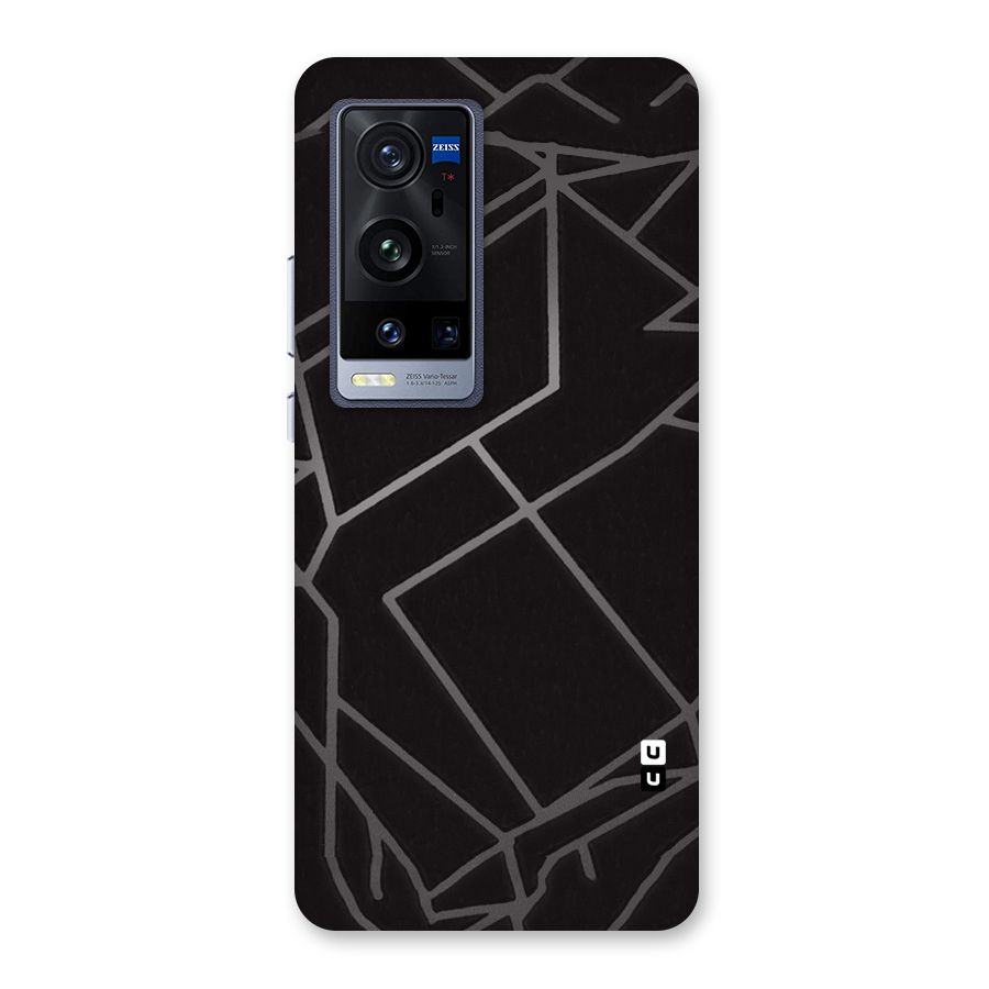 Silver Angle Design Back Case for Vivo X60 Pro Plus
