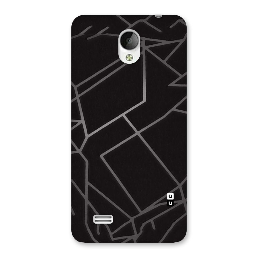 Silver Angle Design Back Case for Vivo Y21