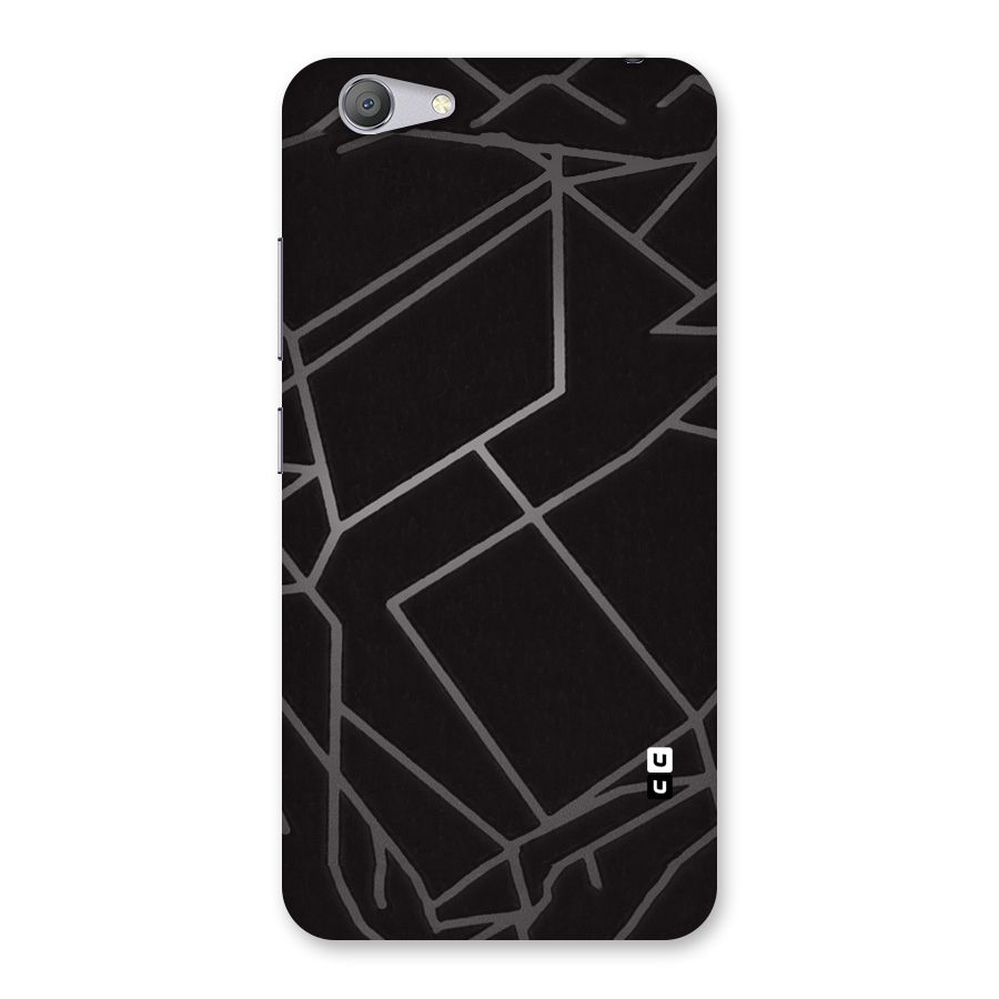 Silver Angle Design Back Case for Vivo Y53