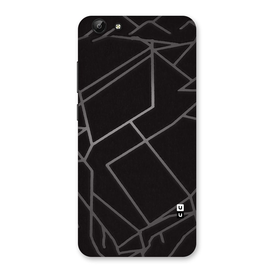 Silver Angle Design Back Case for Vivo Y69
