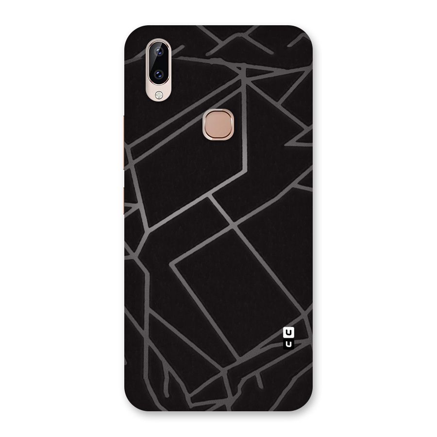Silver Angle Design Back Case for Vivo Y83 Pro