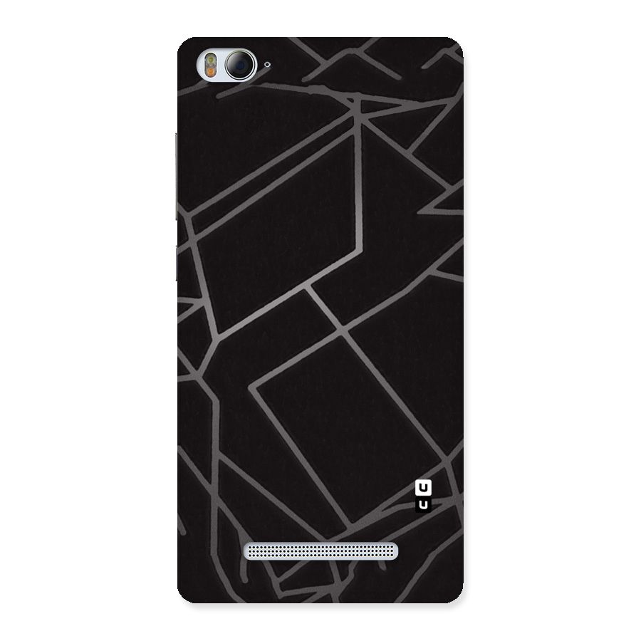 Silver Angle Design Back Case for Xiaomi Mi4i