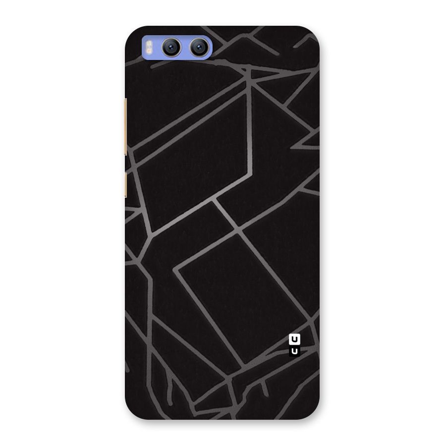 Silver Angle Design Back Case for Xiaomi Mi 6