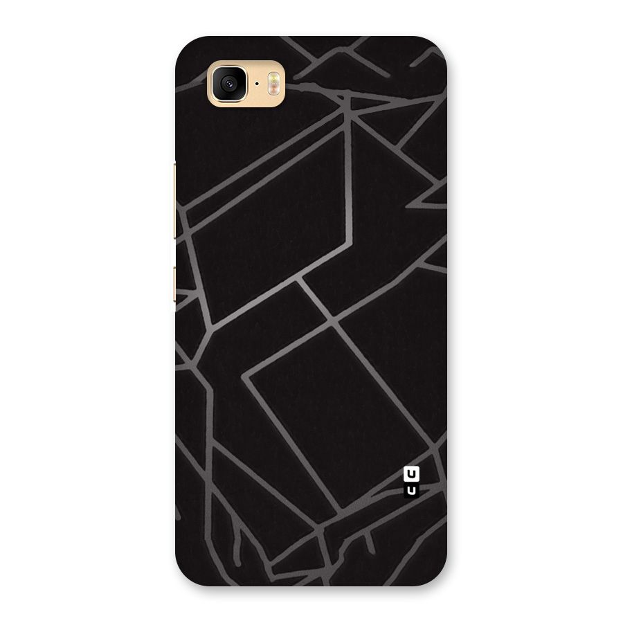 Silver Angle Design Back Case for Zenfone 3s Max