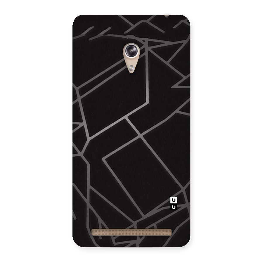 Silver Angle Design Back Case for Zenfone 6