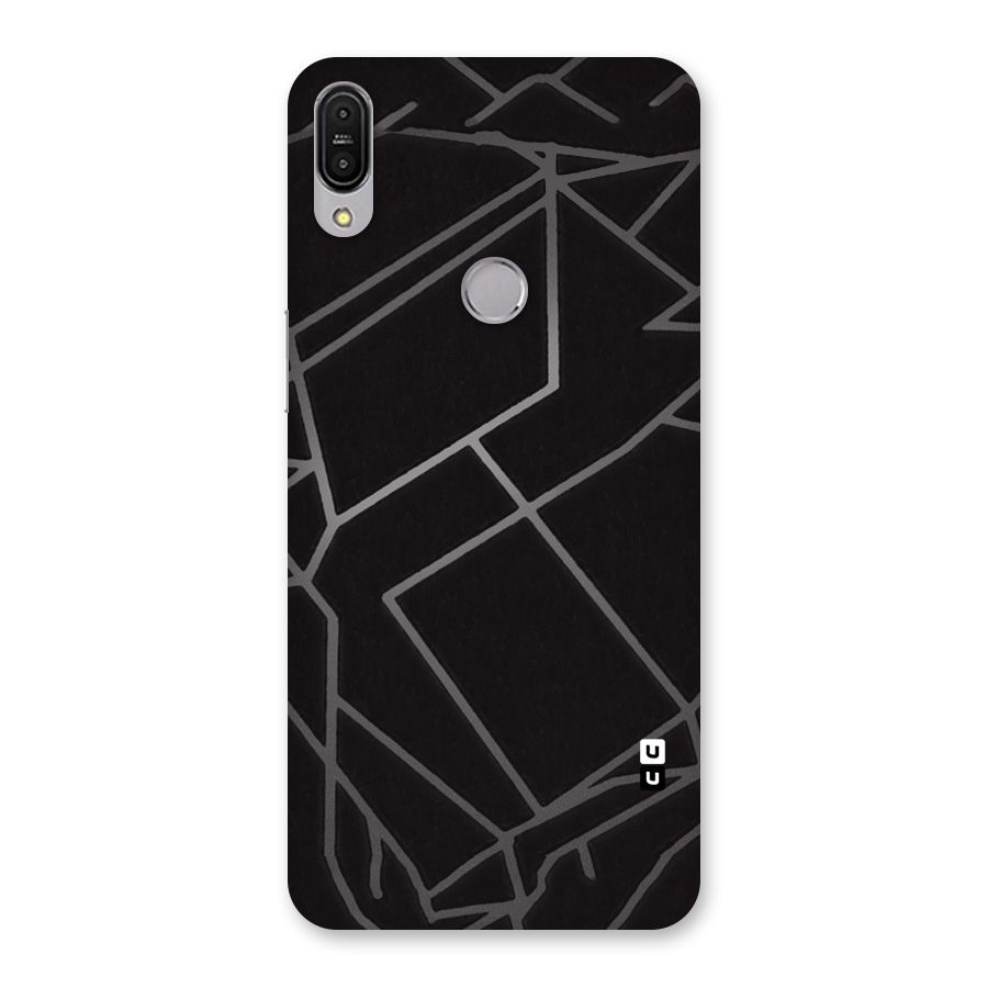 Silver Angle Design Back Case for Zenfone Max Pro M1