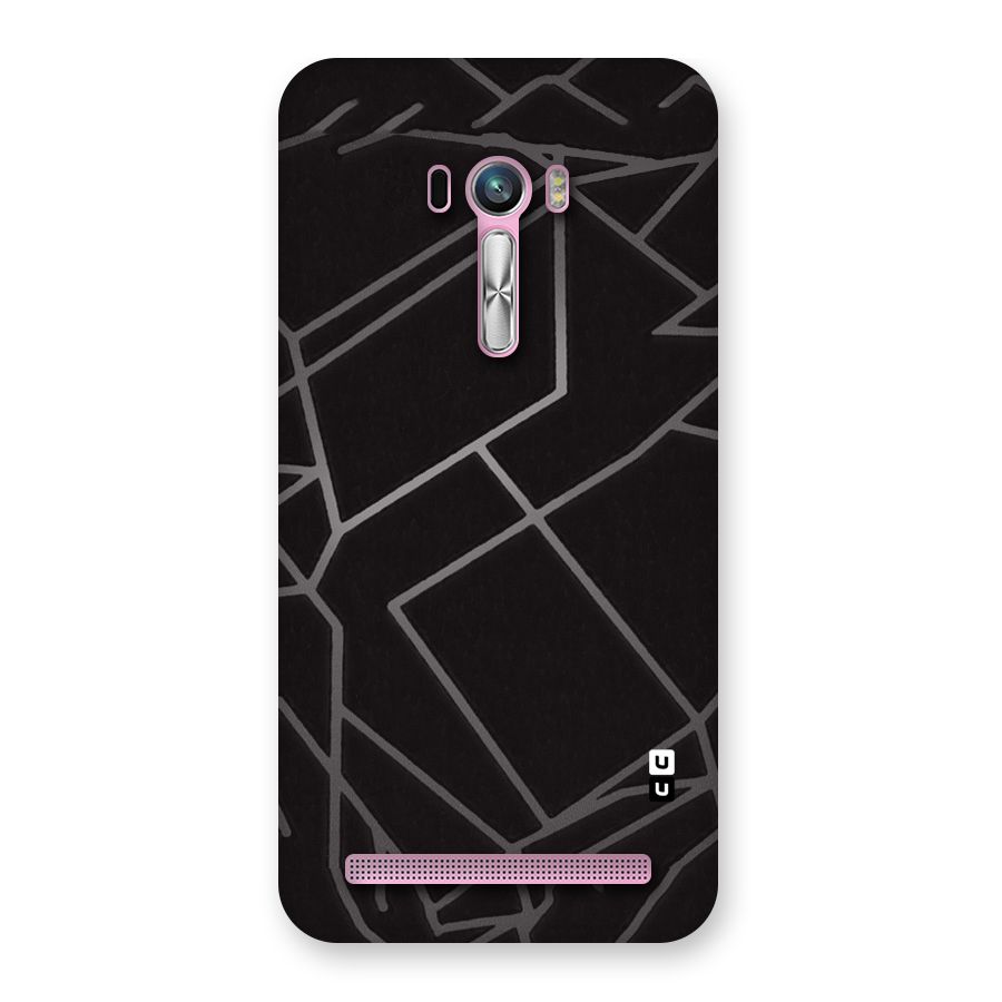 Silver Angle Design Back Case for Zenfone Selfie