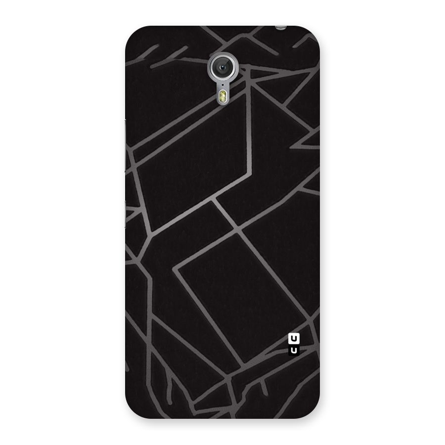 Silver Angle Design Back Case for Zuk Z1
