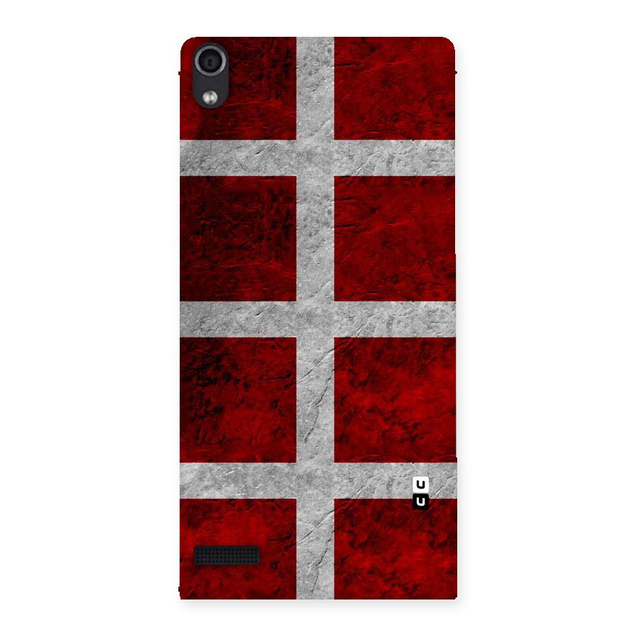 Silver Lines Back Case for Ascend P6