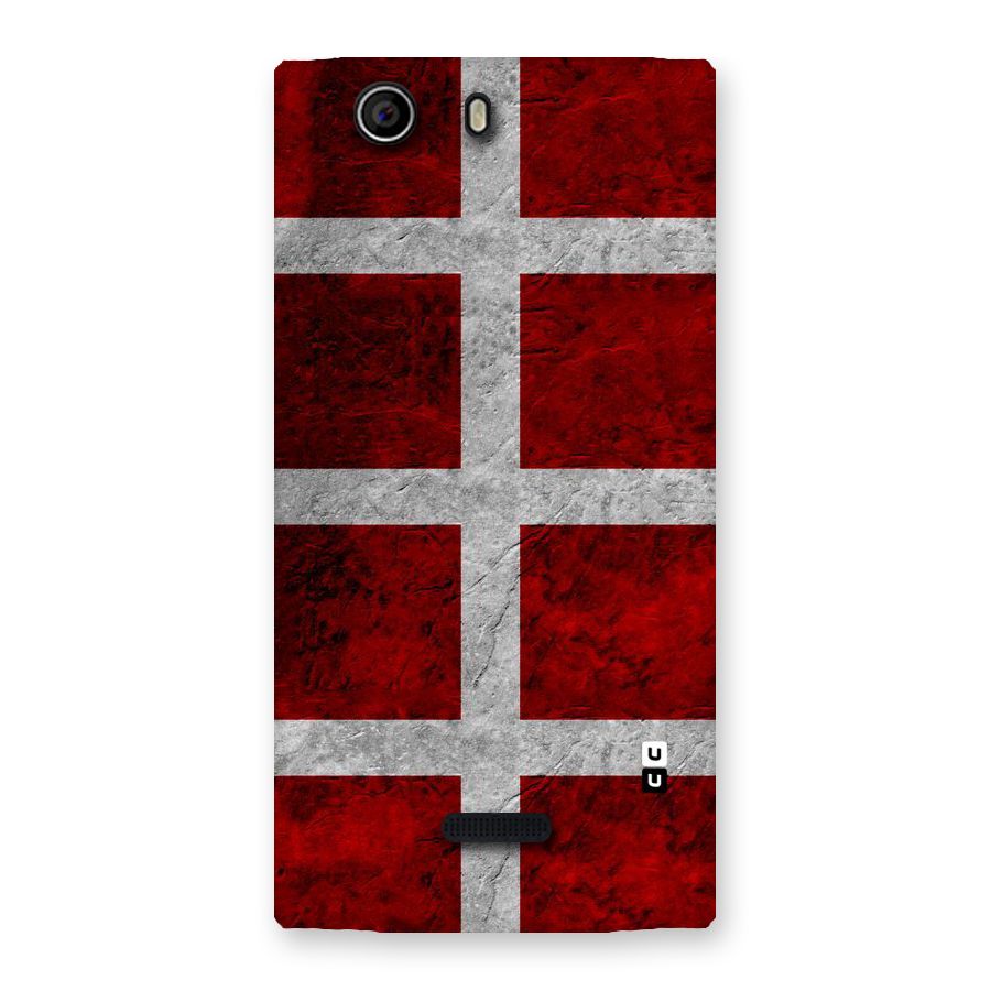 Silver Lines Back Case for Canvas Nitro 2 E311