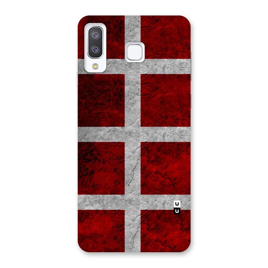 Silver Lines Back Case for Galaxy A8 Star