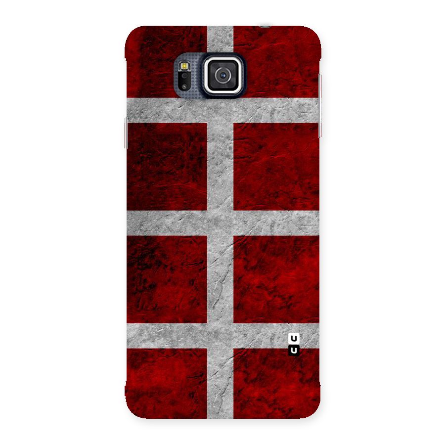 Silver Lines Back Case for Galaxy Alpha