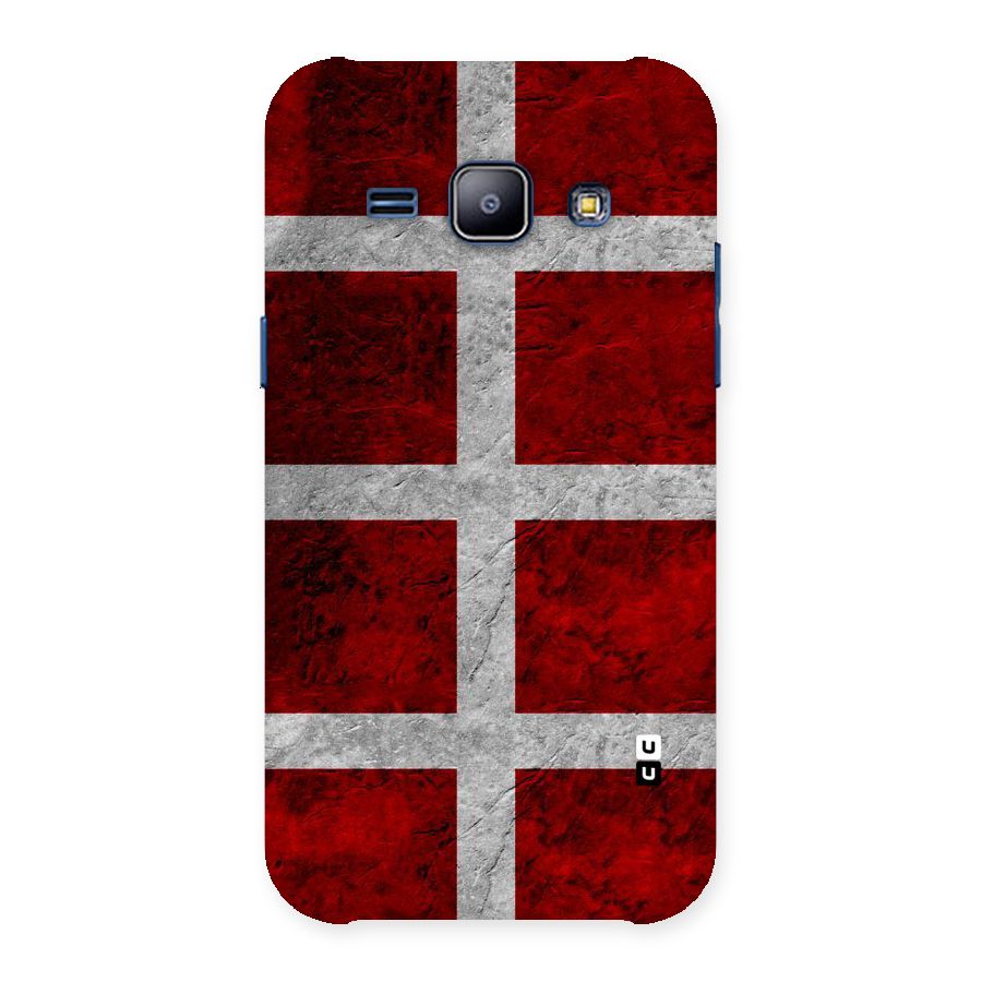 Silver Lines Back Case for Galaxy J1