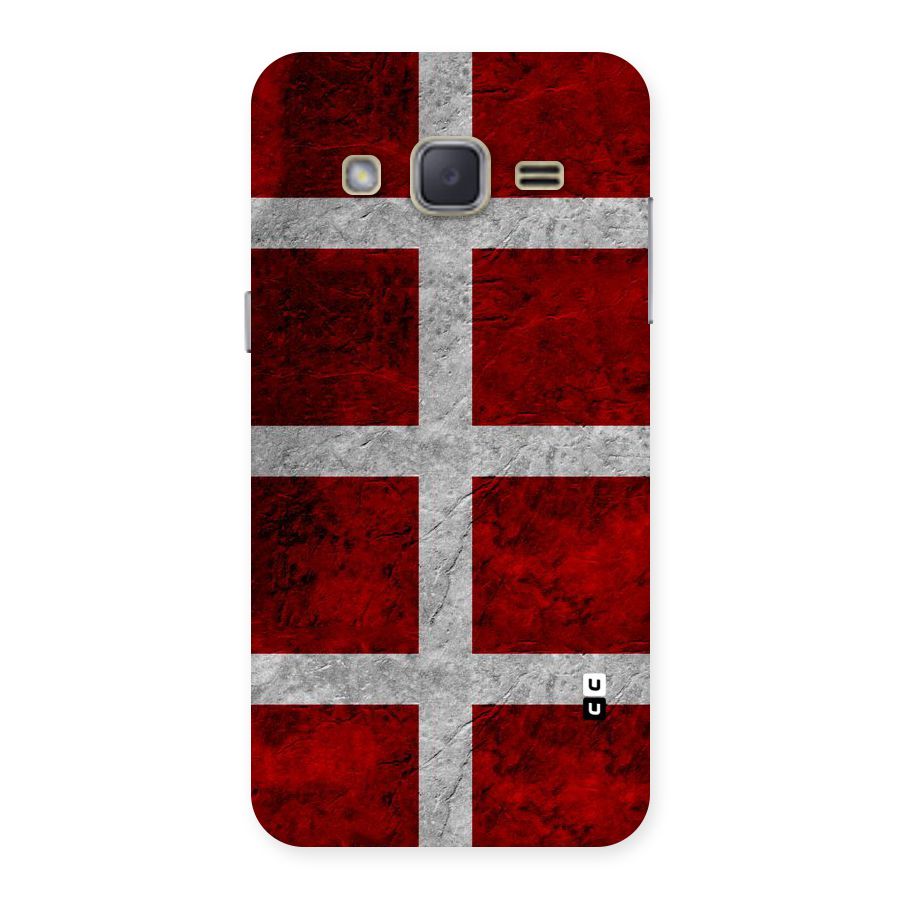 Silver Lines Back Case for Galaxy J2