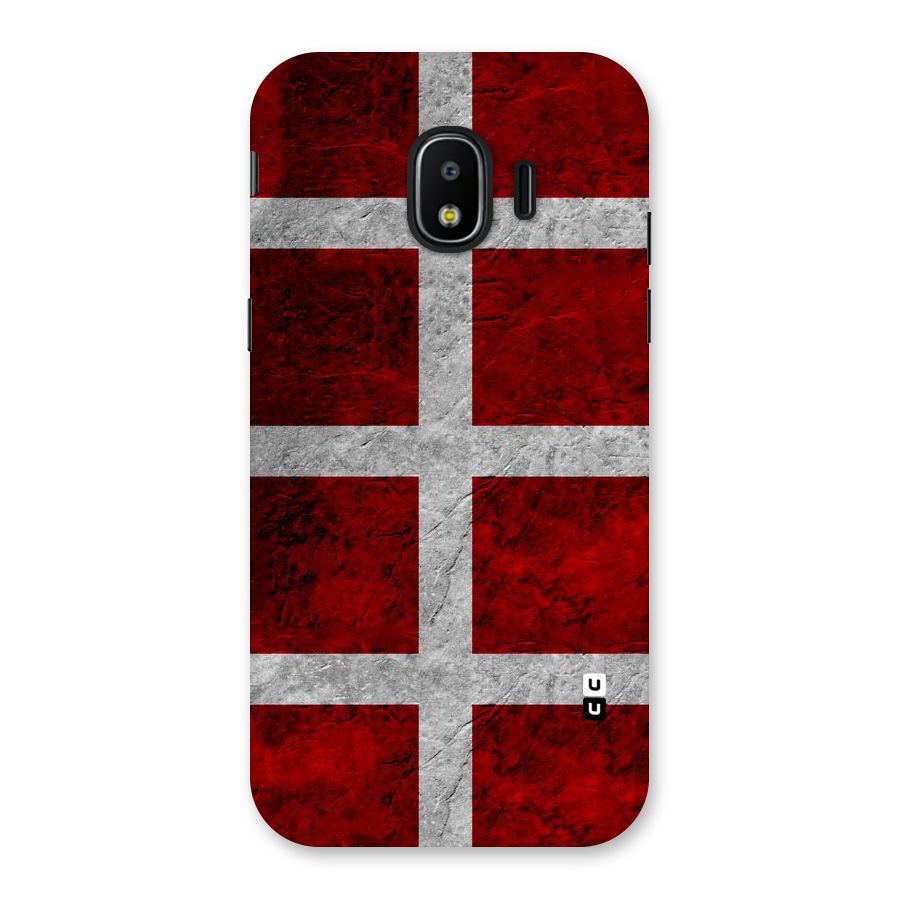 Silver Lines Back Case for Galaxy J2 Pro 2018