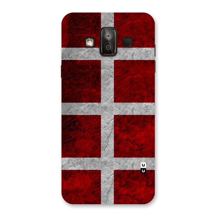 Silver Lines Back Case for Galaxy J7 Duo